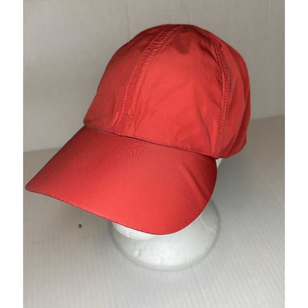 WICKid Performance Cap Hat Red Adjustable Microfiber, Tempra- Dry